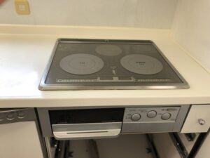 京都キッチン取付け隊　IHヒーターの取替　施工前